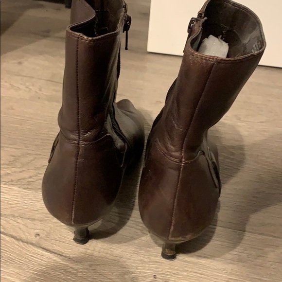 Leather Nine West booties - Picture 4 of 7